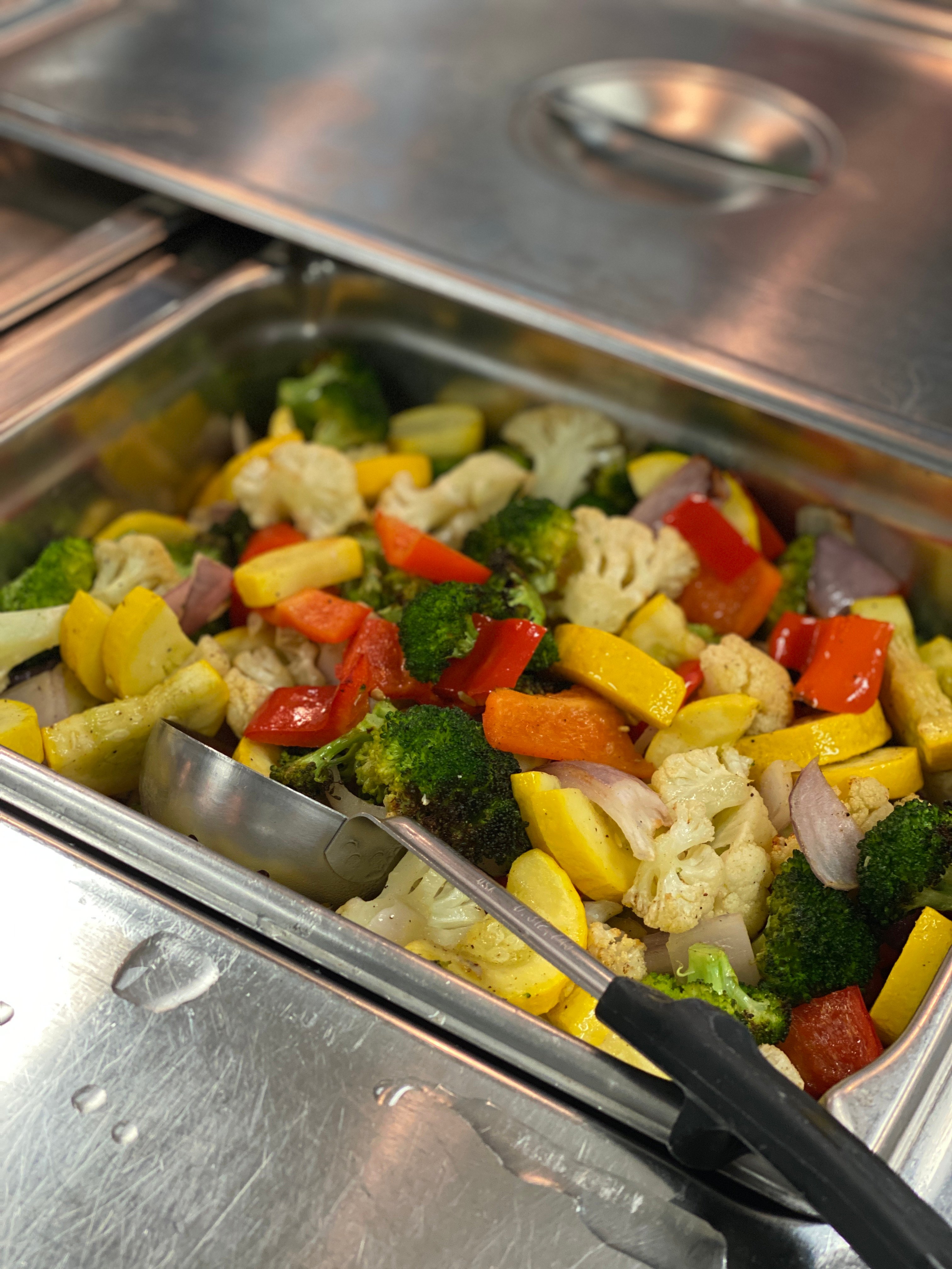 Roasted mixed vegetables