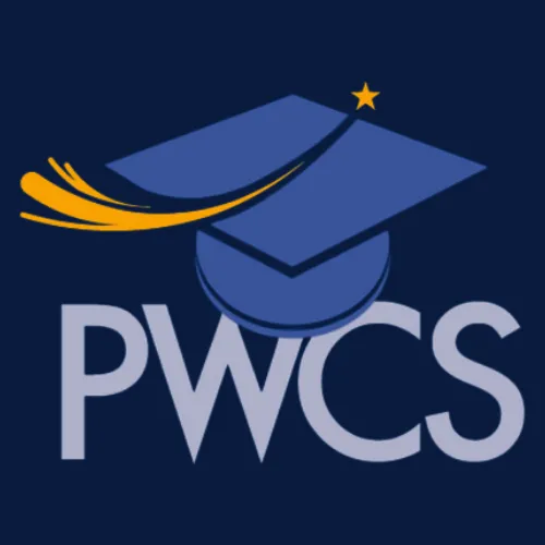 PWCS logo with cap graphic