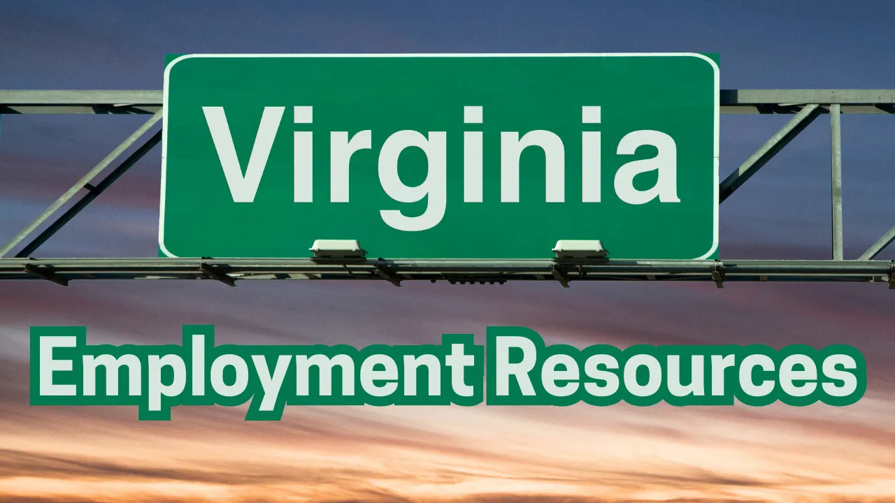 Virginia Employment Resources sign