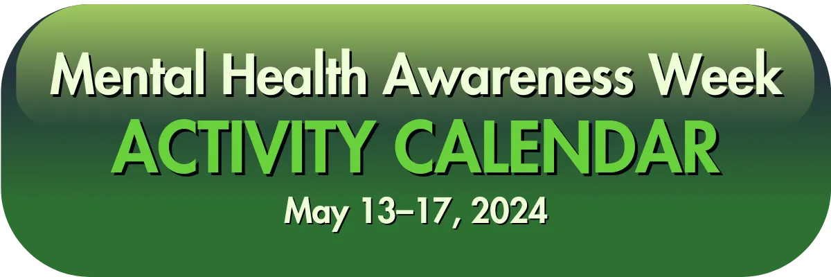 Navigate to the Mental Health Awareness Week Activity Calendar