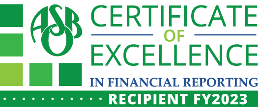ASBO Certificate of Excellence Logo