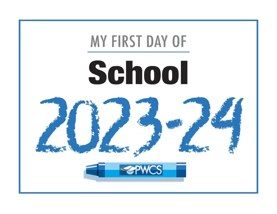 First Day of School sign