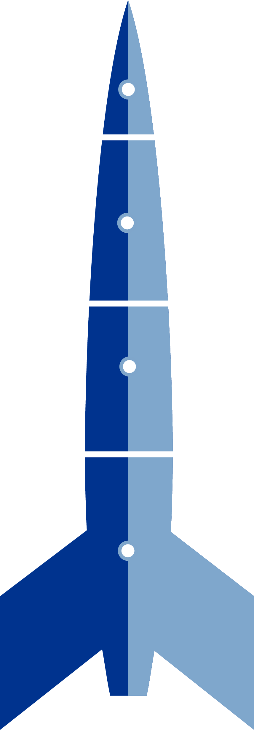 Illustration of a rocket