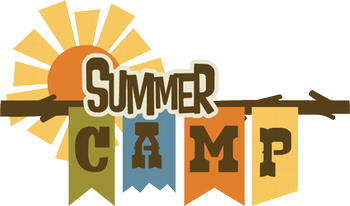 Graphic spelling our Summer Camp