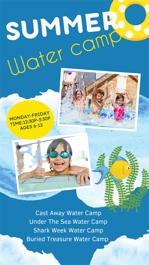 Summer Water Camp Flyer