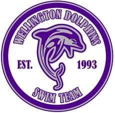 Wellington swim team logo