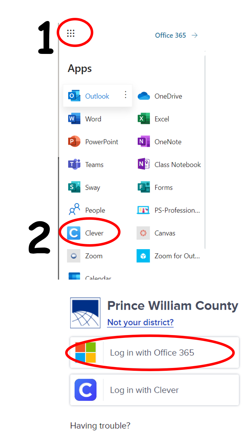 Log into office 365 picture