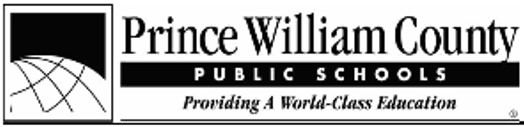 PWCS back and white logo image