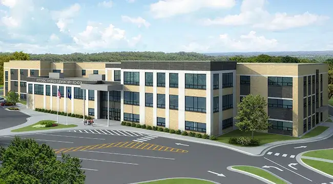 Rendering of “Potomac Shores” Elementary School