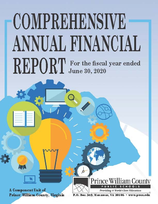 2020 CAFR report cover