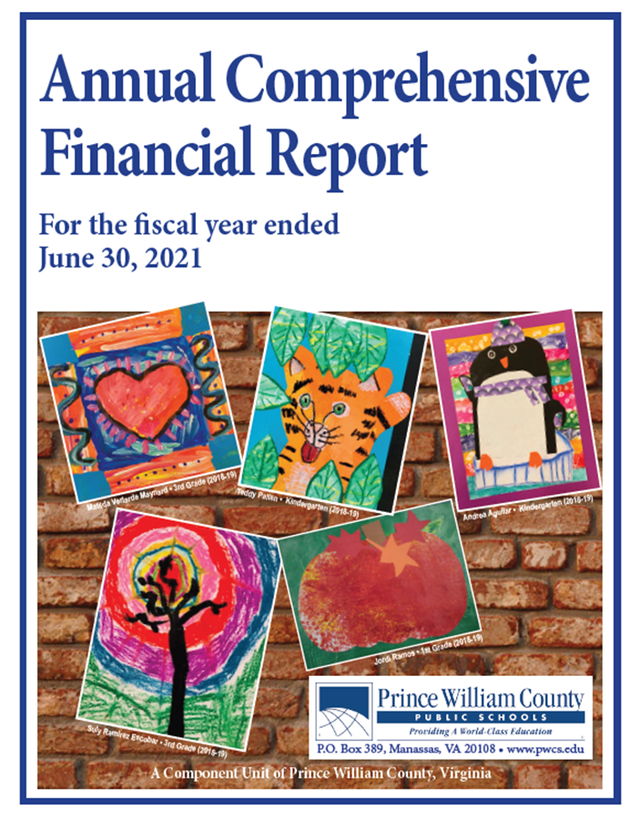 Cover of the 2021 ACFR