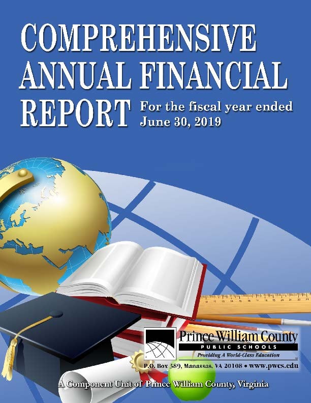 2019 CAFR report cover