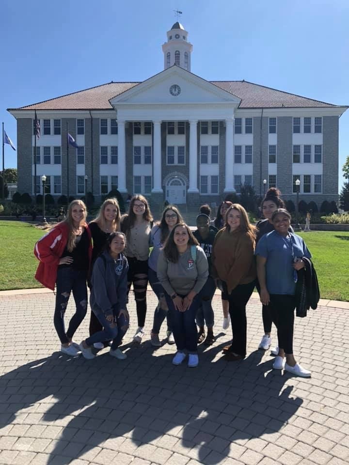 Group photo of Teachers Cadets at James Madison University