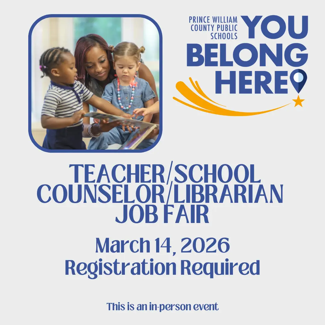 Flyer for March 2026 Instructional Job Fair