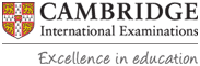 University of Cambridge International Examinations logo