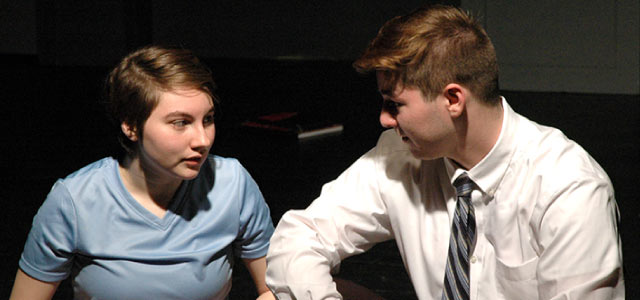 Kaylie Farfan and Michael Plaugher in "Mockingbird"