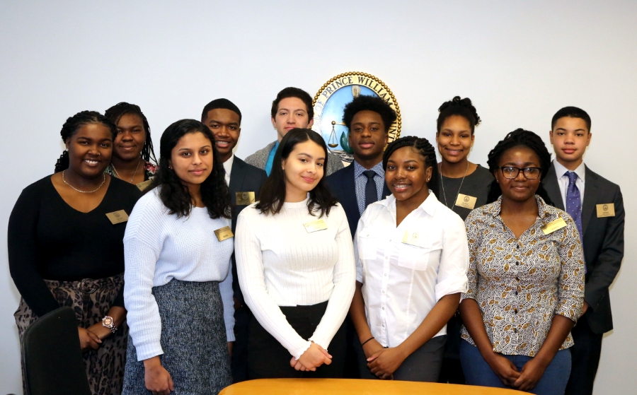 Members of the Human Rights Student Leadership Council