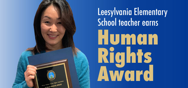 Leesylvania Elementary School teacher earns Human Rights Award