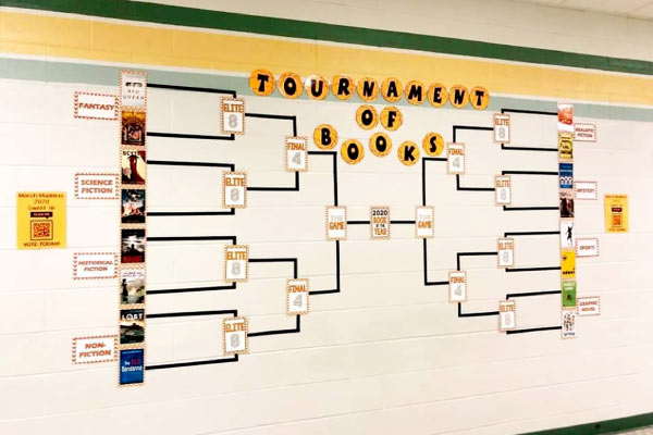 Bull Run MS Book Tournament Bracket