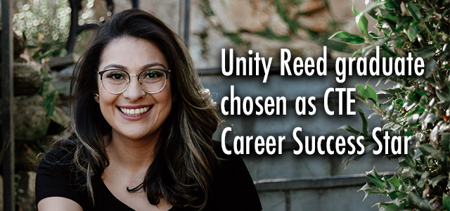 Headshot of Valeria Lora, Unity Reed Graduate Chosen as CTE Success Star 