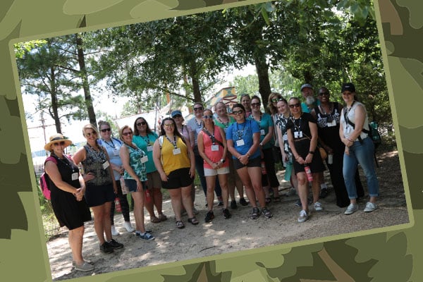 Attendees of the 2021 Jamestown-Yorktown Foundation Summer Teacher Institute