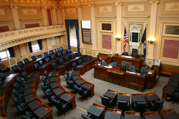 Picture of the Virginia general assembly floor