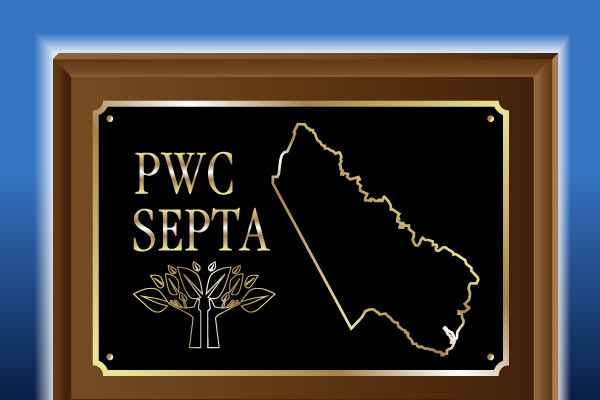 PWC SEPTA logo on plaque