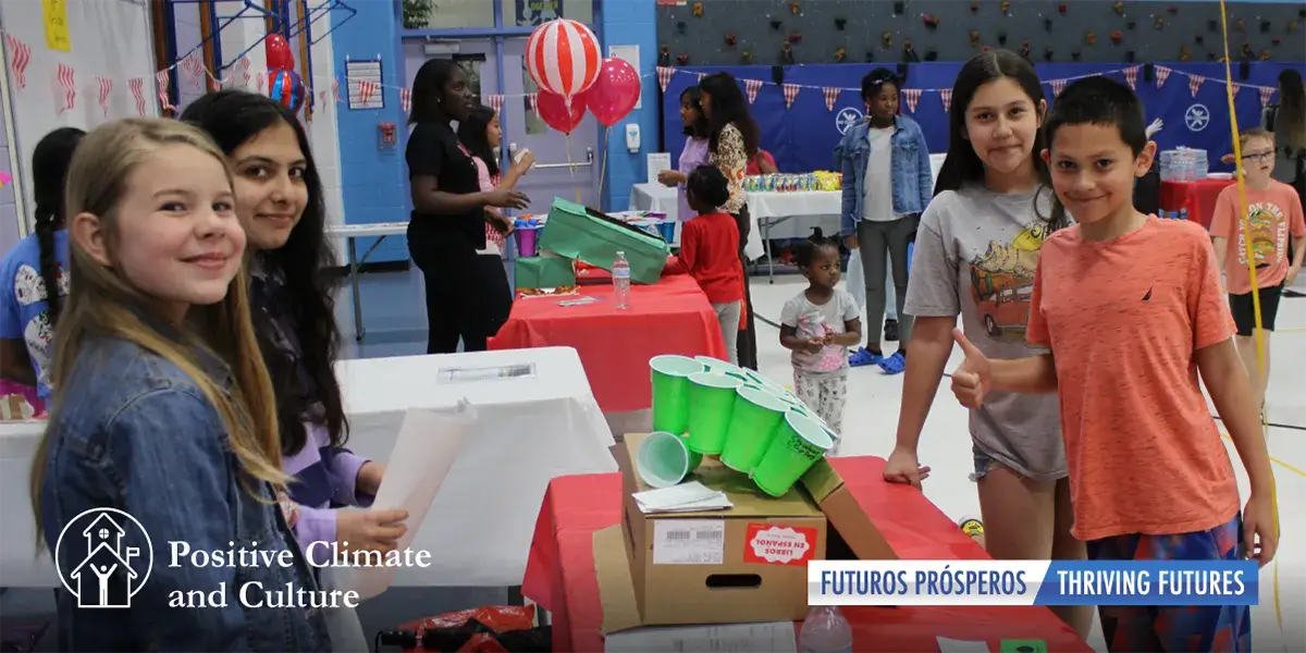 Students at Swans Creek Elementary School participating in the SOL carnival
