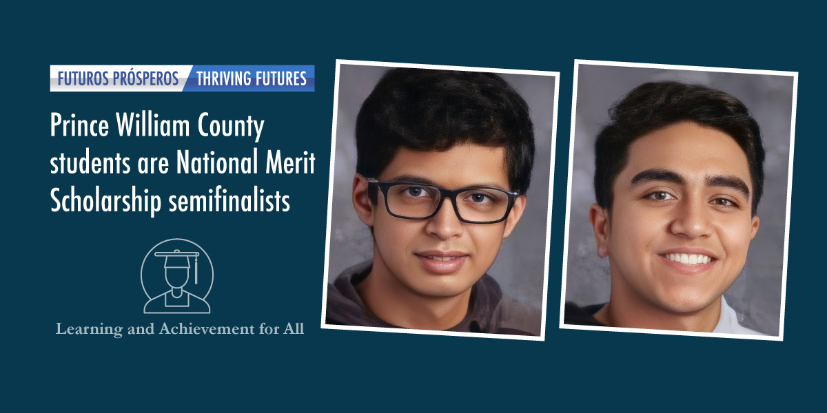 PWCS national merit scholarship semifinalists pictured