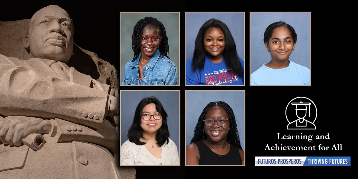 Headshots of student orator finalists