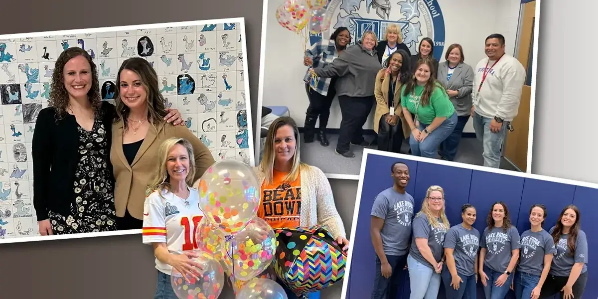 collage of school counselors smiling