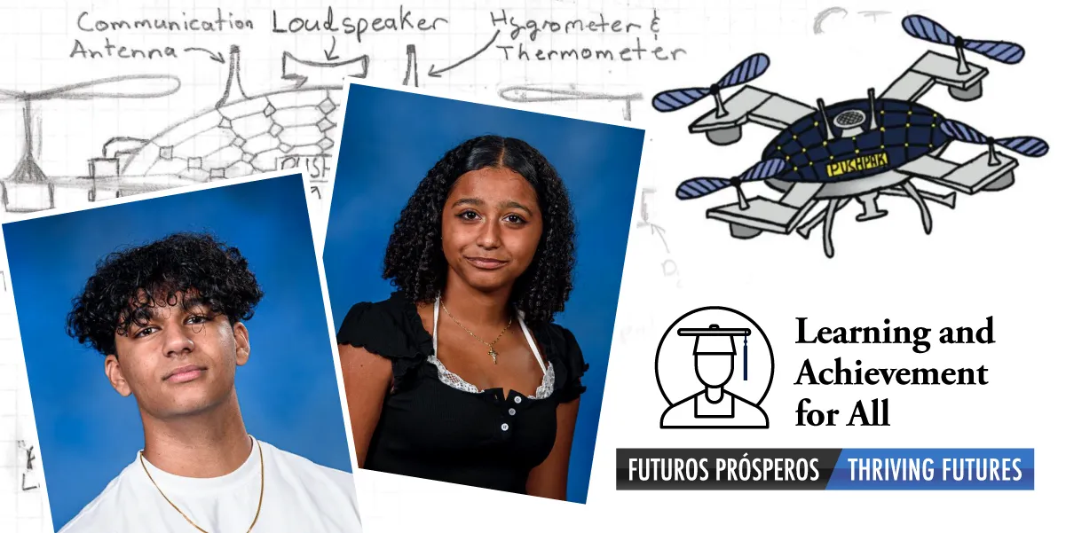Two Osbourn Park High School students win first place in NASA’s “Dream with Us” Challenge