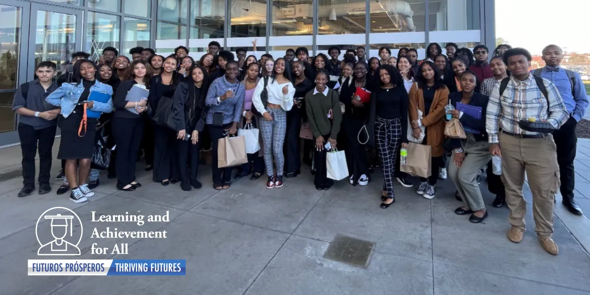 Potomac High School students who attended the college fair