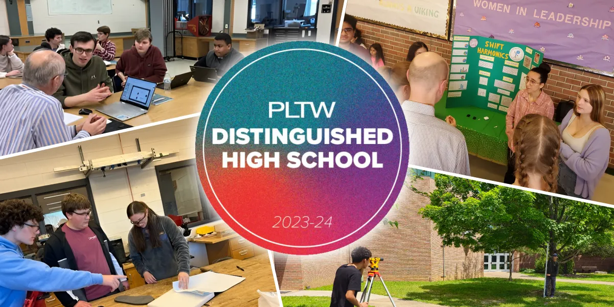 Project Lead the Way students