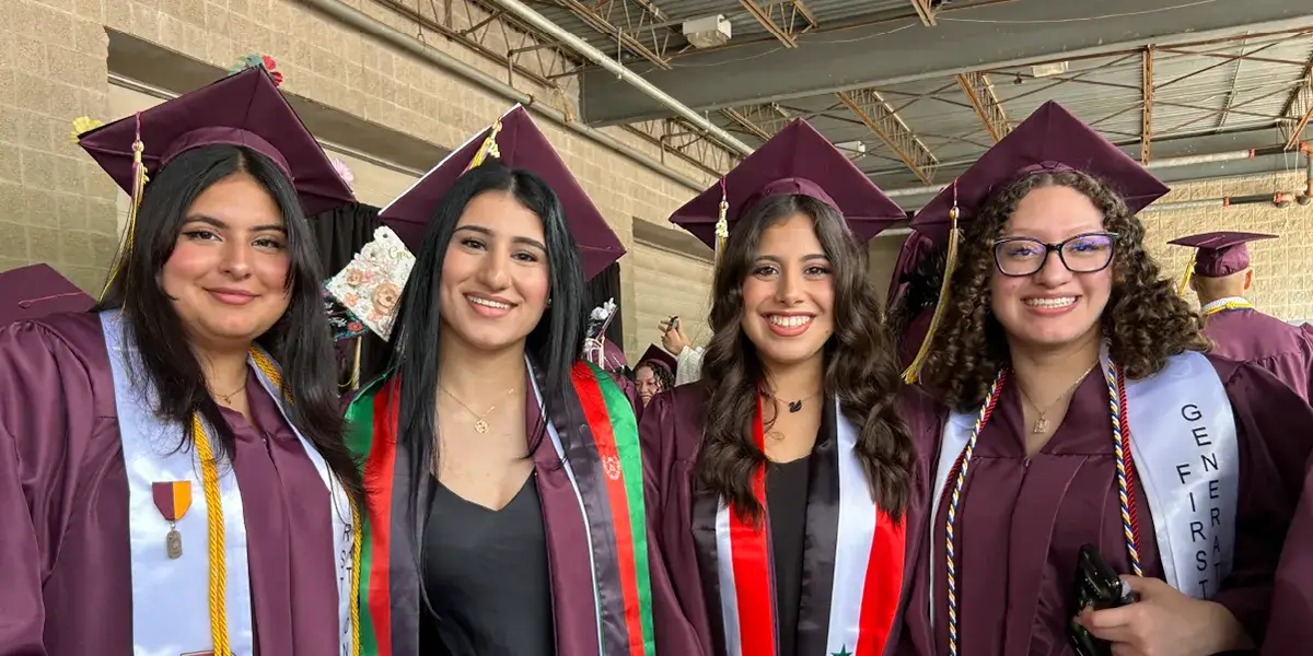 Four students graduating from Unity Reed High School in 2024