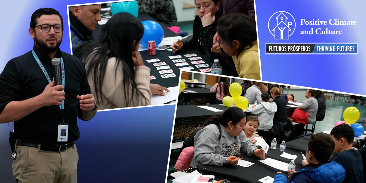 Fred Lynn students, parents, and staff at Fiesta Night