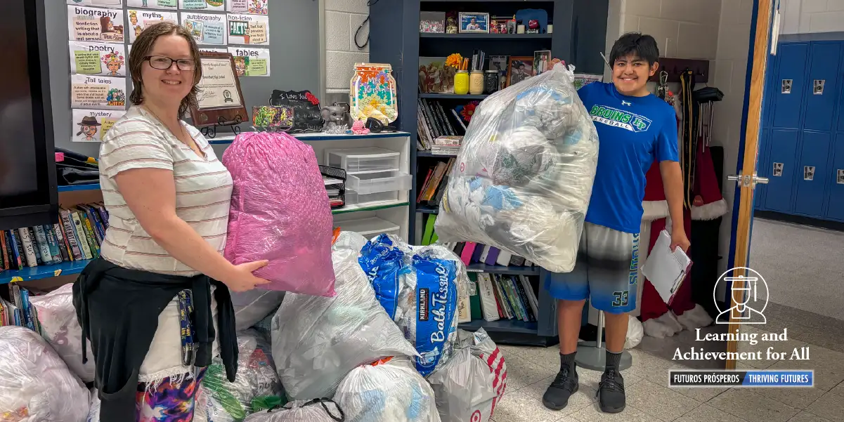 Forest Park High School students take part in student-led recycling program