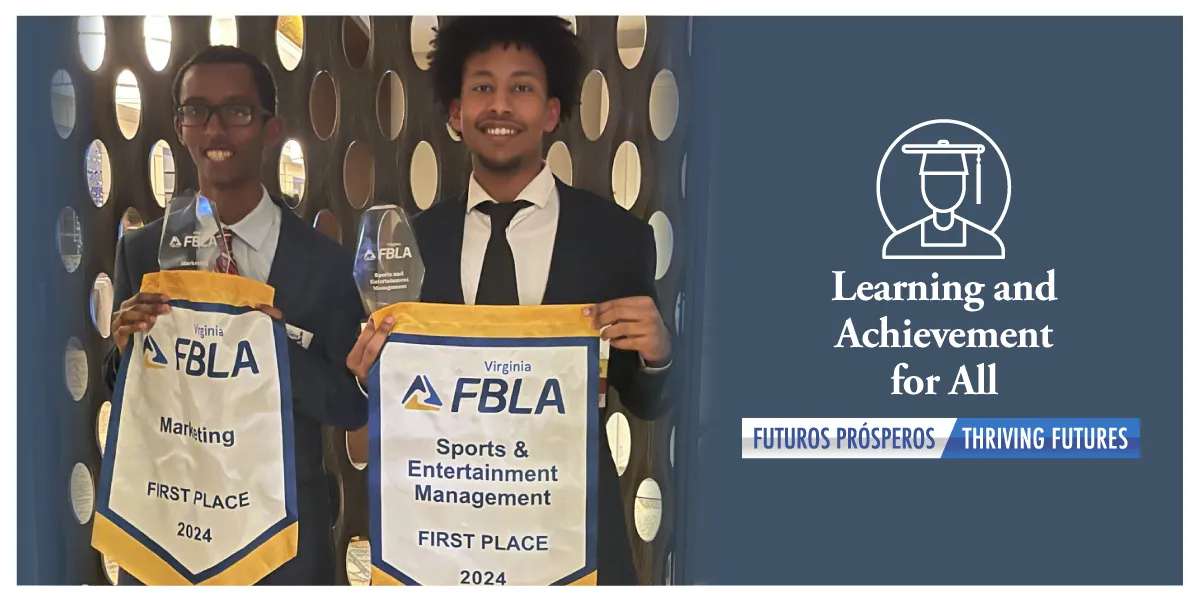 Woodbridge HS students at National Leadership Conference 