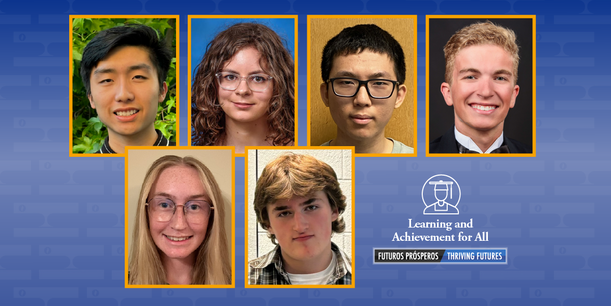 Headshot of each Merit Finalist