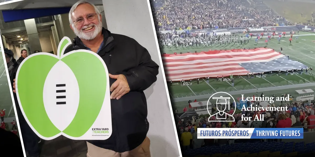 Les Cline at the Military Bowl 