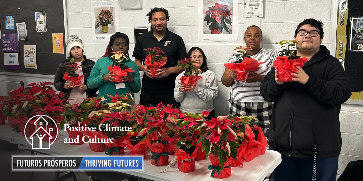 Freedom students grow poinsettias, collect donations for peers 