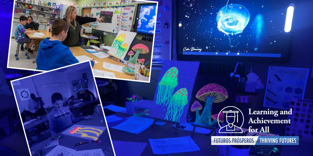Bask in the glow of Youth Art Month at Independence Nontraditional School