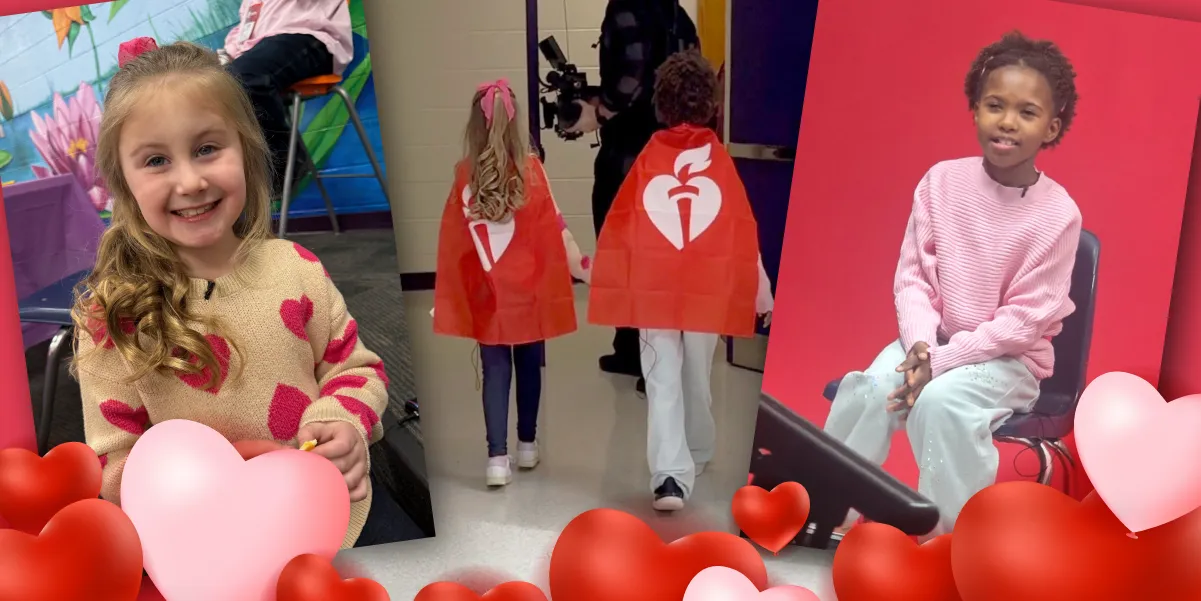Open your heart to two PWCS students who are this year's American Heart Association honorees Open your heart to two PWCS students who are this year's American Heart Association honorees