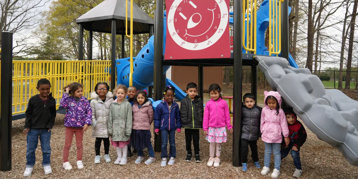 Inclusive and accessible playground opens at Washington-Reid Preschool Center
