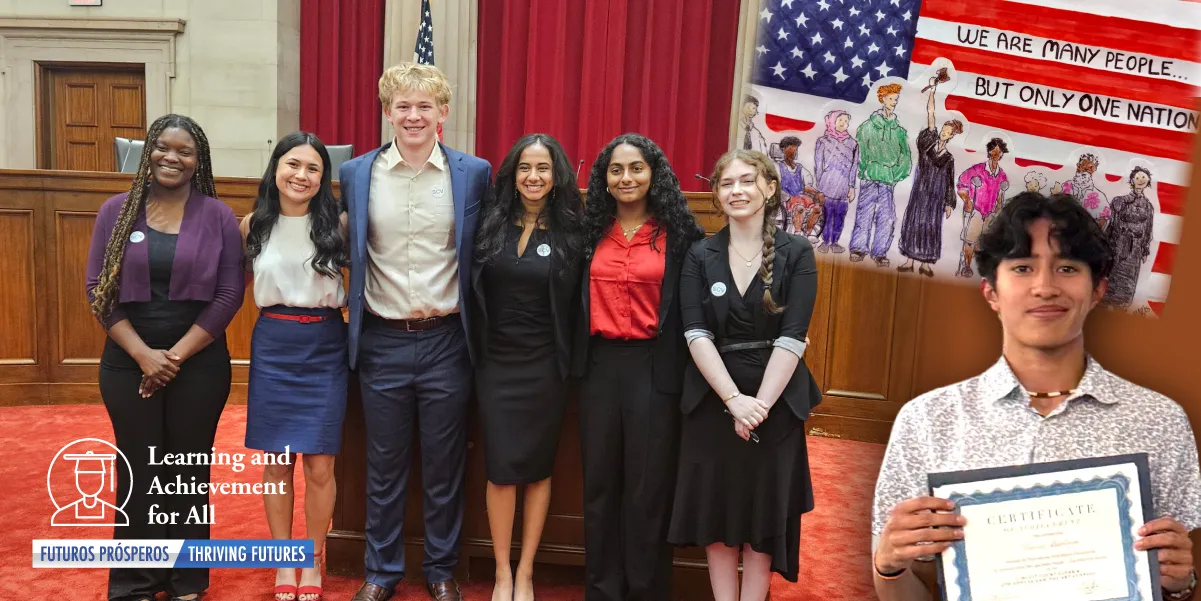 PWCS Students Compete at Model Judiciary Supreme Court in Richmond, Virginia - Law Day Art Contest Winner 