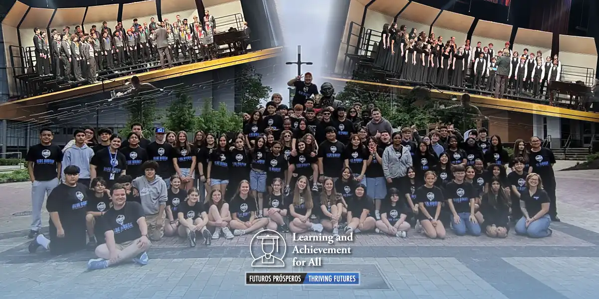 Nine schools in PWCS receive the Blue Ribbon Award for Excellence in Music 