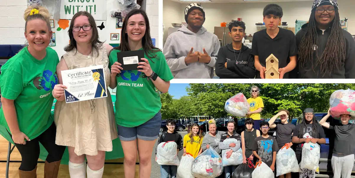 Students at Forest Park High School