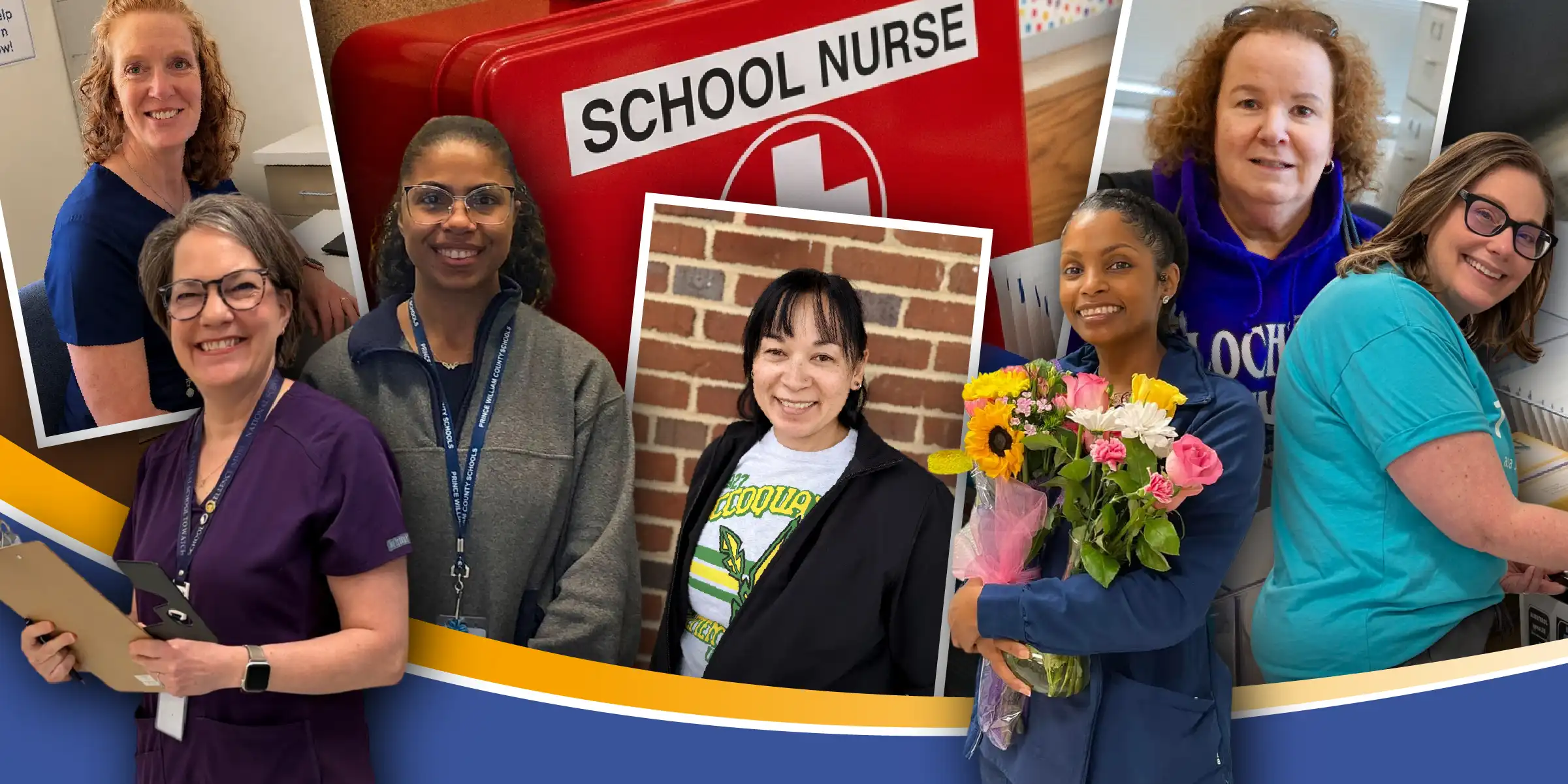 Collage of nurses