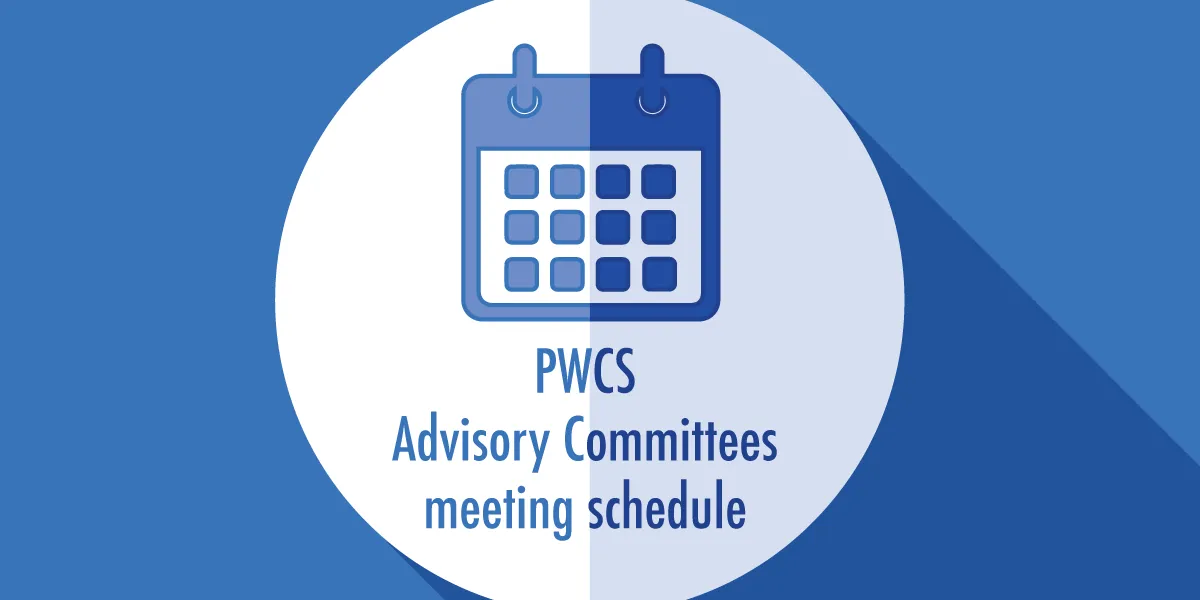 Graphic with a blue background and calendar