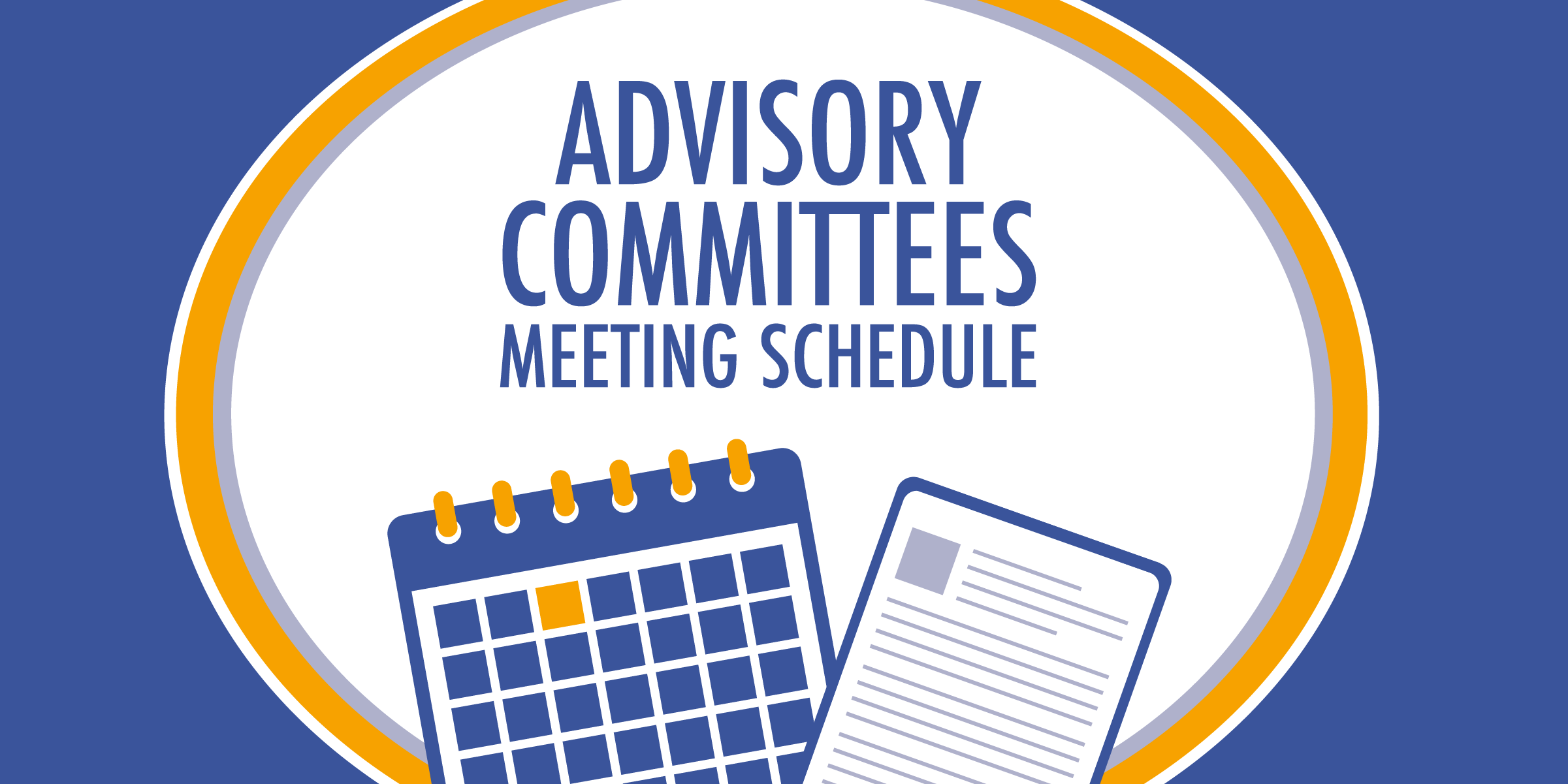 Advisory Committees Meeting Schedule